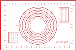 silicone pastry mat