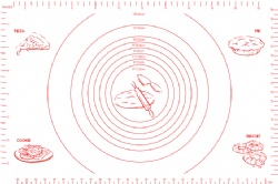 silicone pastry mat