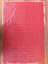 silicone perforated mat