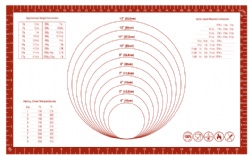 silicone pastry mat
